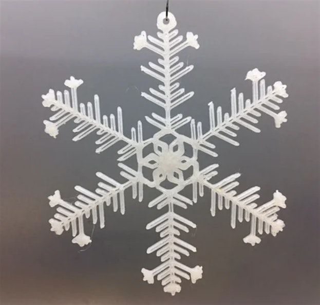 Snowflakes with Tinkercad