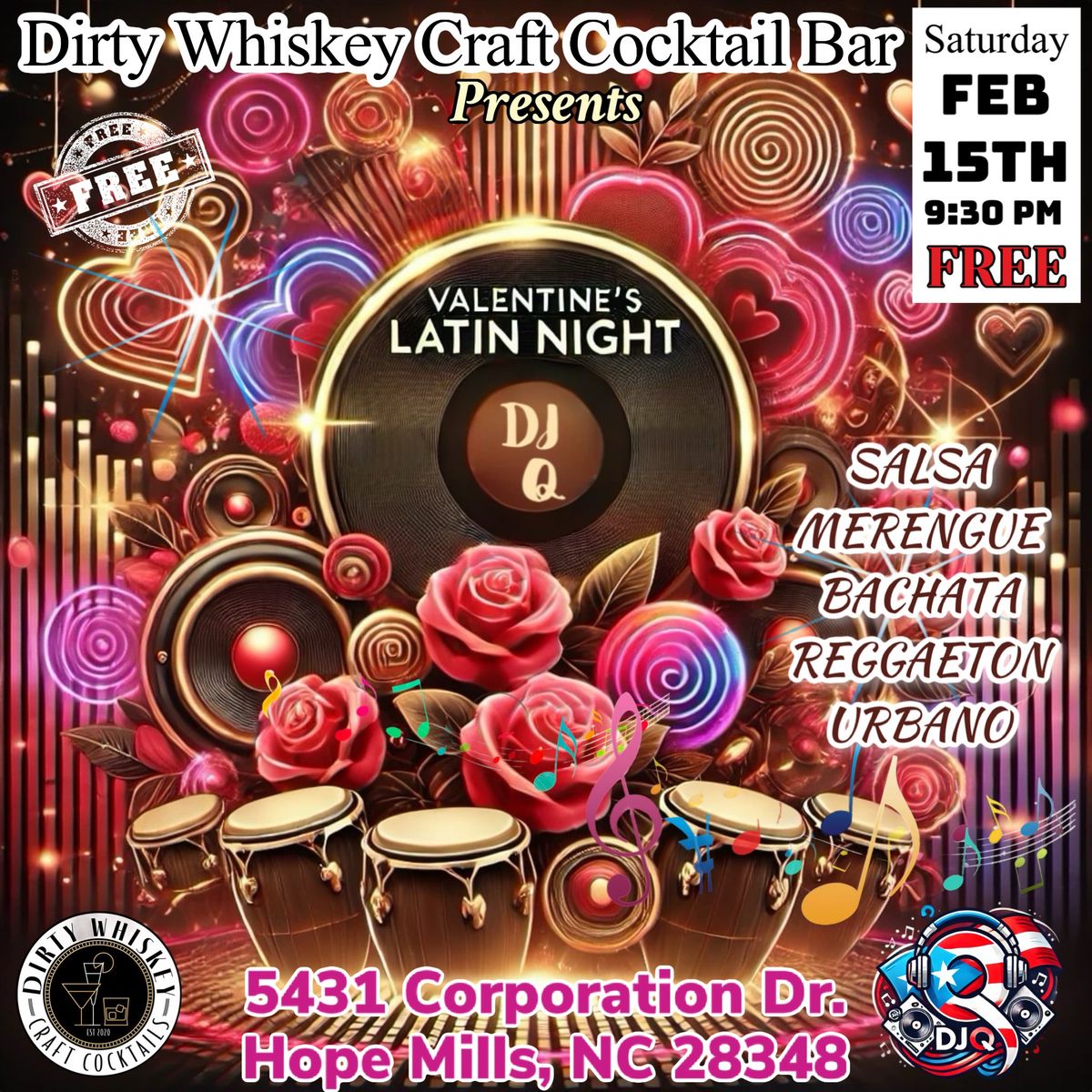 St. Valentine\u2019s Latin Night - Noche Latina