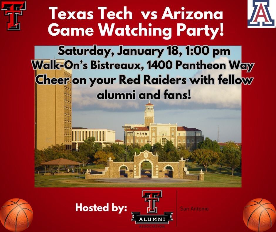 Texas Tech Game Watching Party vs. Arizona 