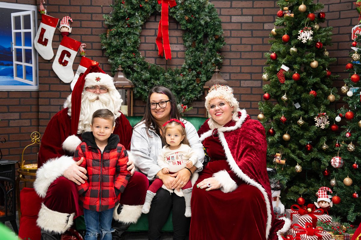 Milk and Cookies with Santa Claus