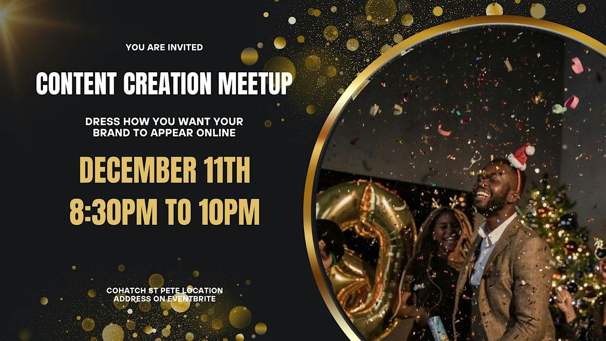 Content Creation Meetup