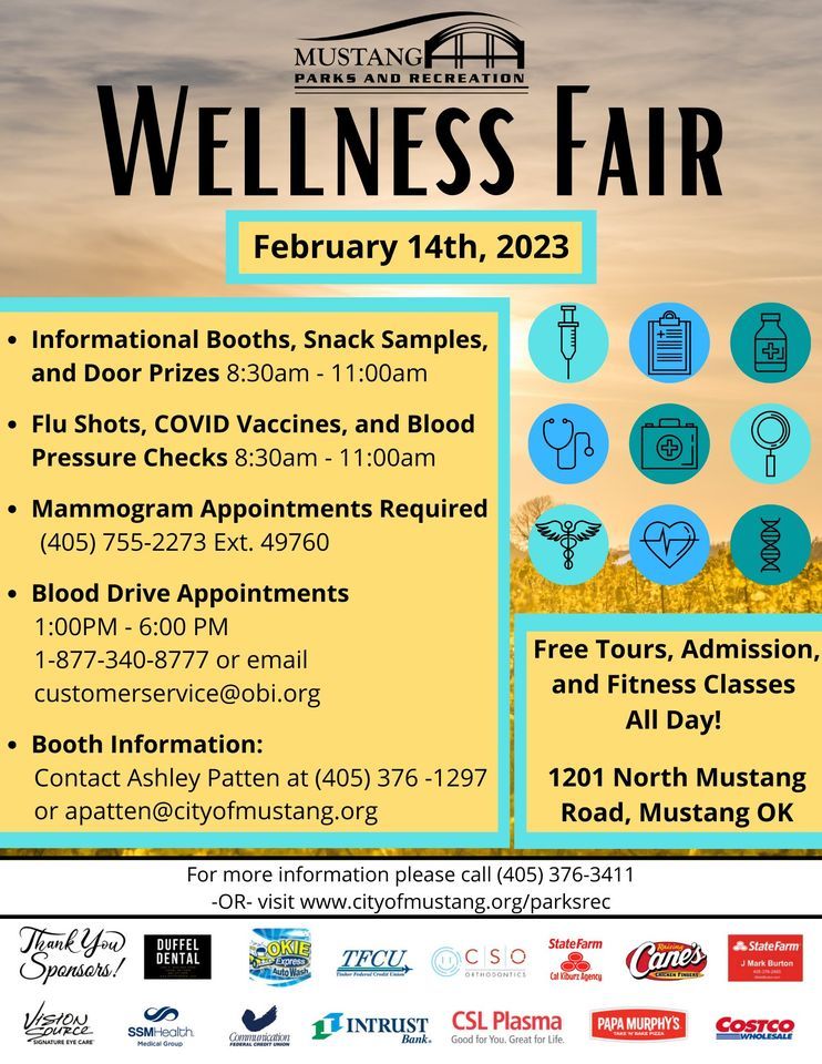 Wellness Fair 2023, Mustang Parks & Recreation Special Events, 14