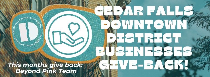 Downtown District Give Back: Beyond Pink Team 