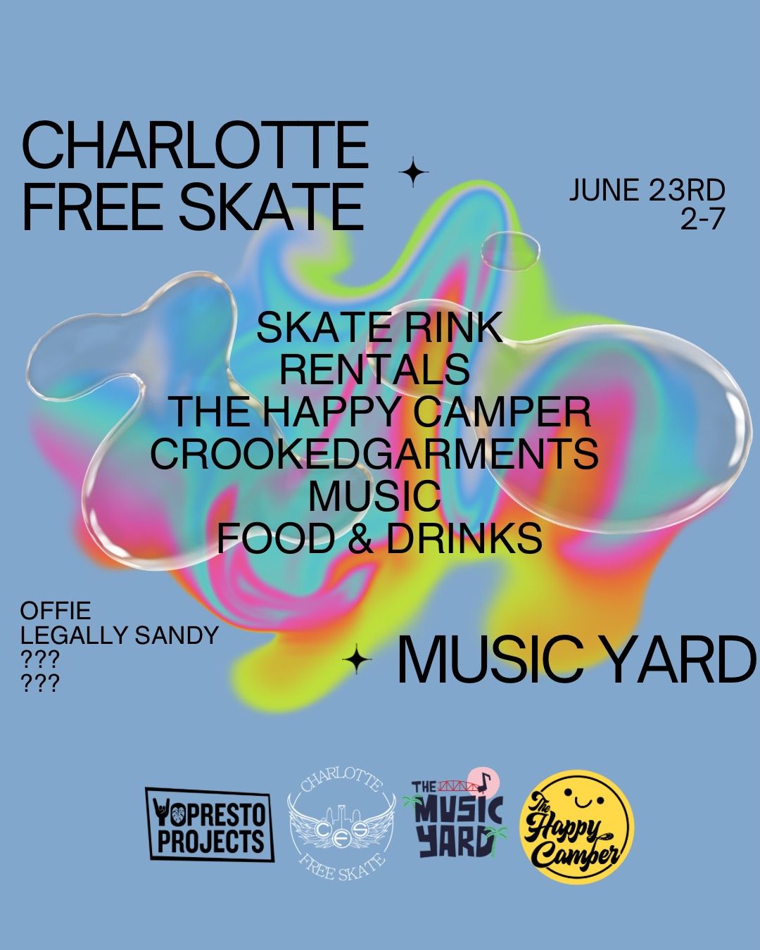 CLT Free Skate @ The Music Yard