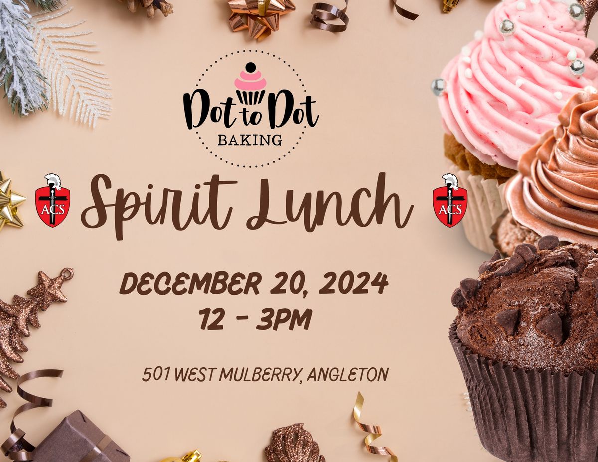 Spirit Lunch - Dot to Dot Baking