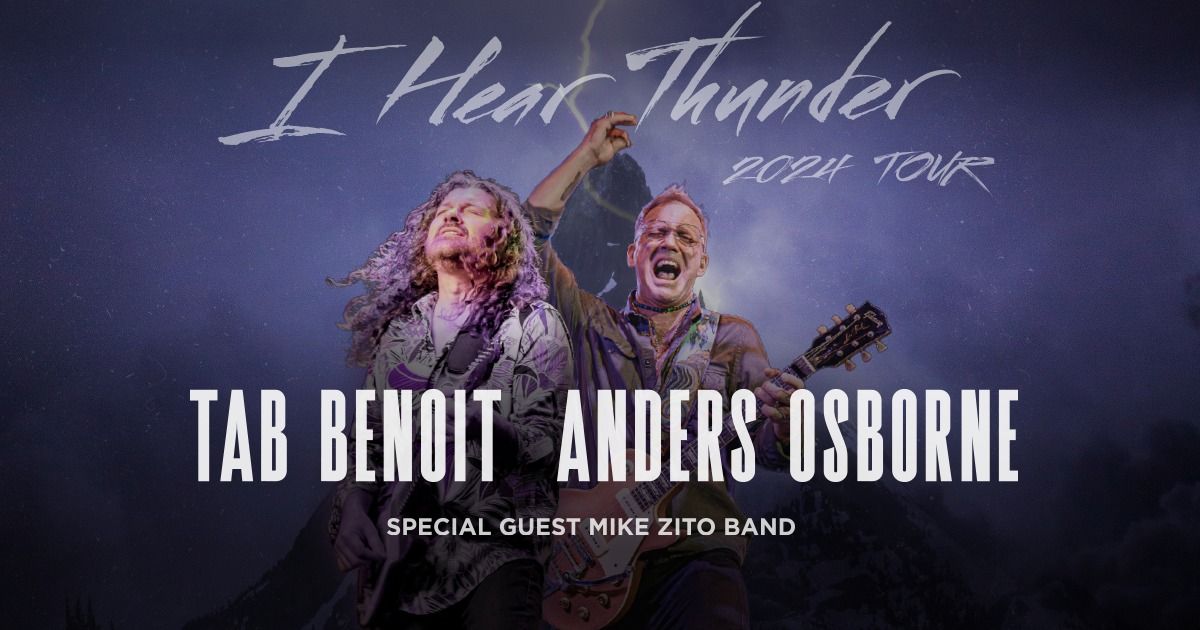 Tab Benoit & Anders Osborne with Special Guest Mike Zito