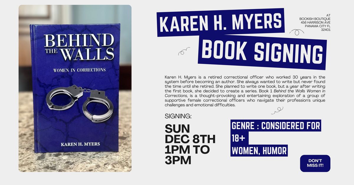 Karen H. Myers Book Signing