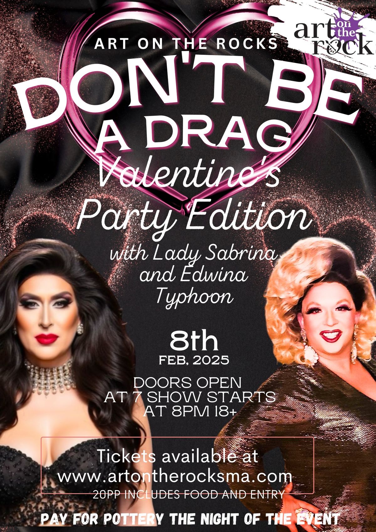 Don\u2019t Be A Drag Paint Party *PAY FOR POTTERY AT EVENT* LEOMINSTER