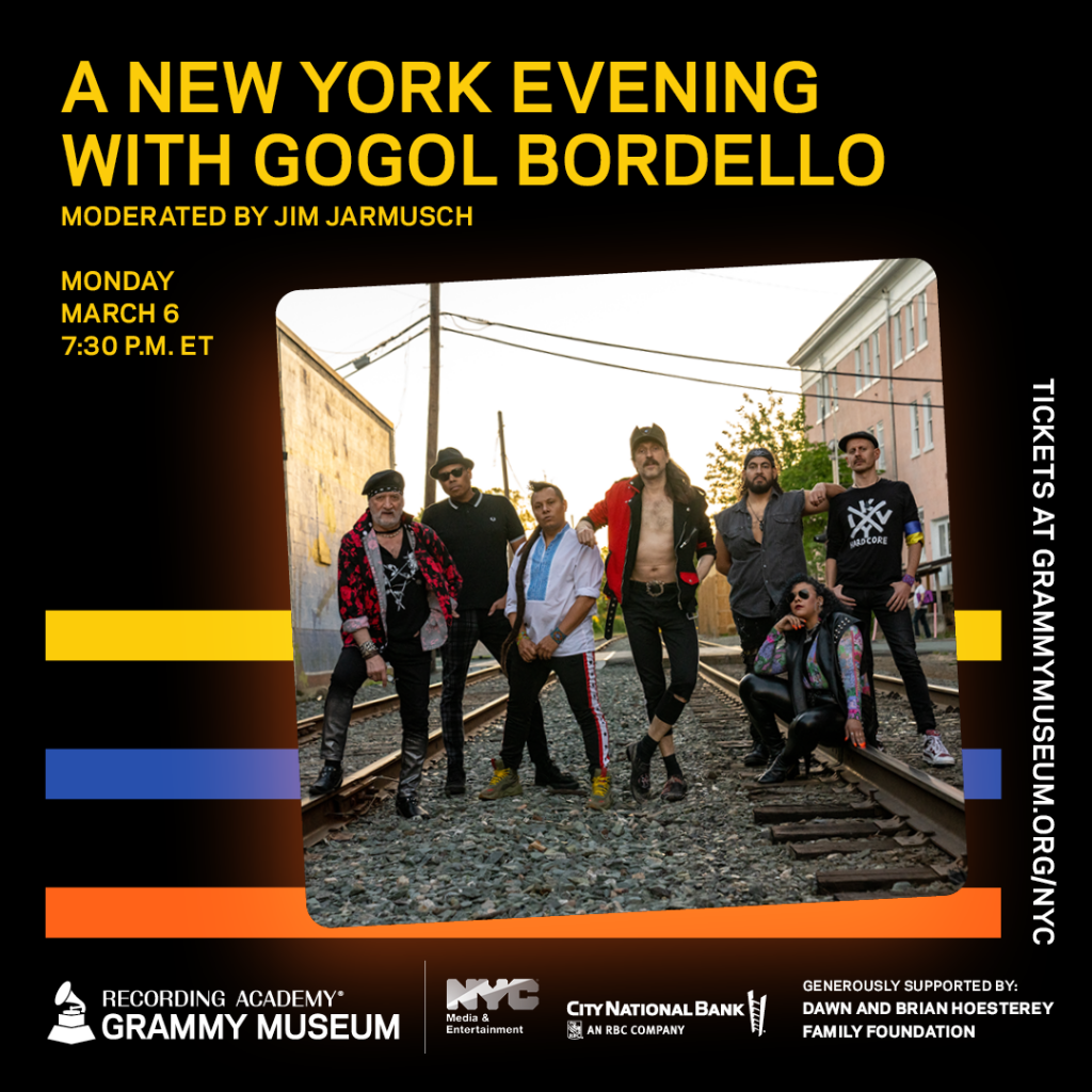 Gogol Bordello at Nevermore Hall
