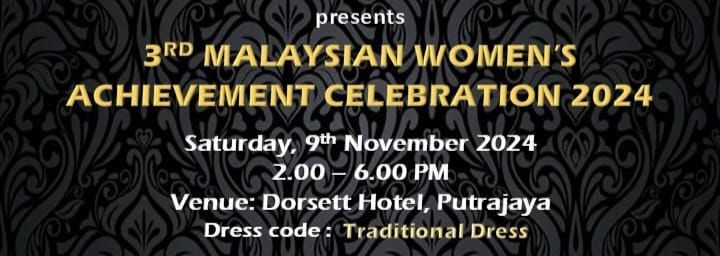 3rd Malaysian Women's Achievement Celebration 2024