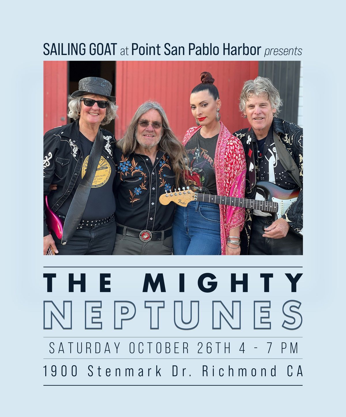 The Mighty Neptunes at the Sailing Goat 