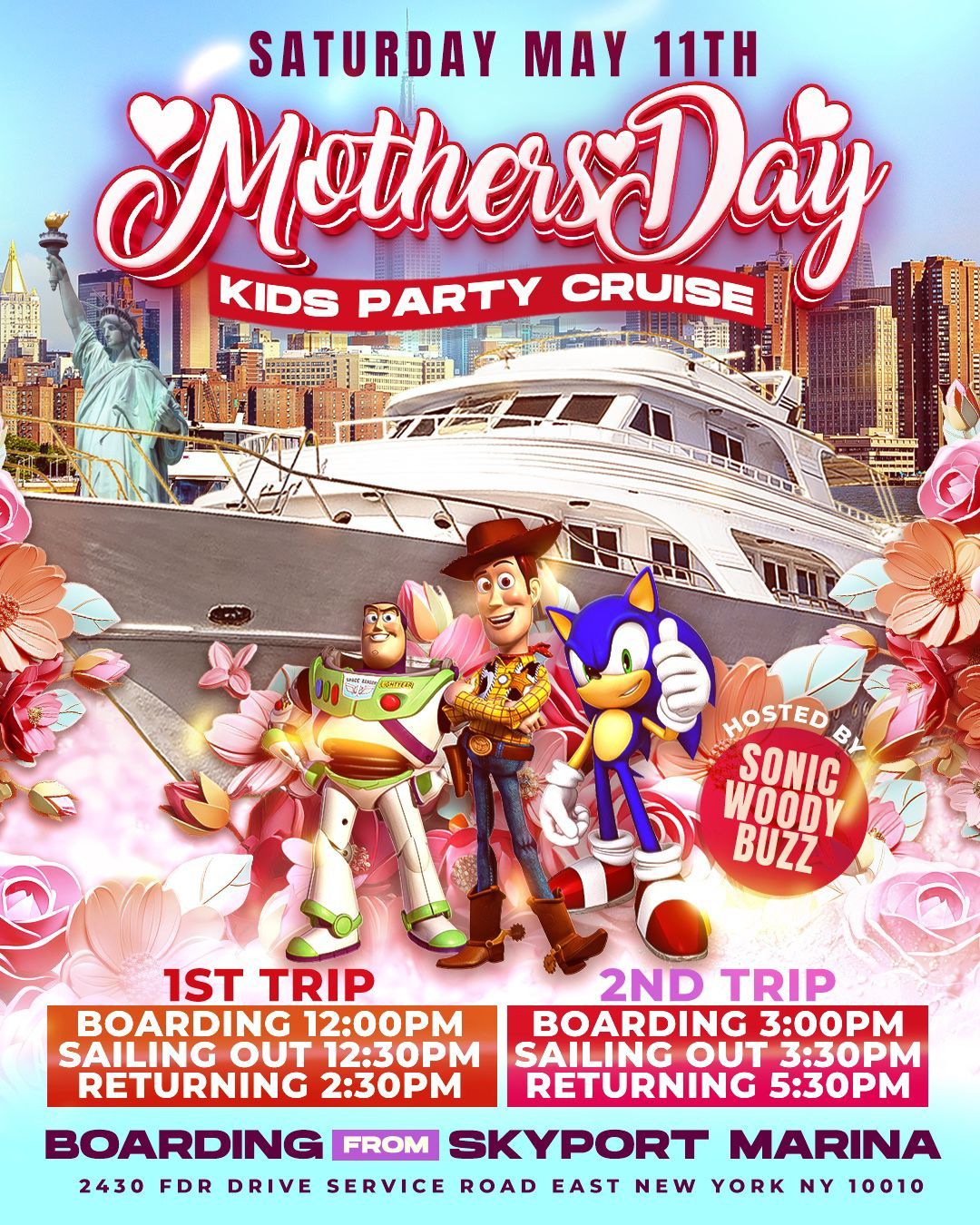 ? Mothers Day Kids Party Cruise!  ?  Sat, May 11th