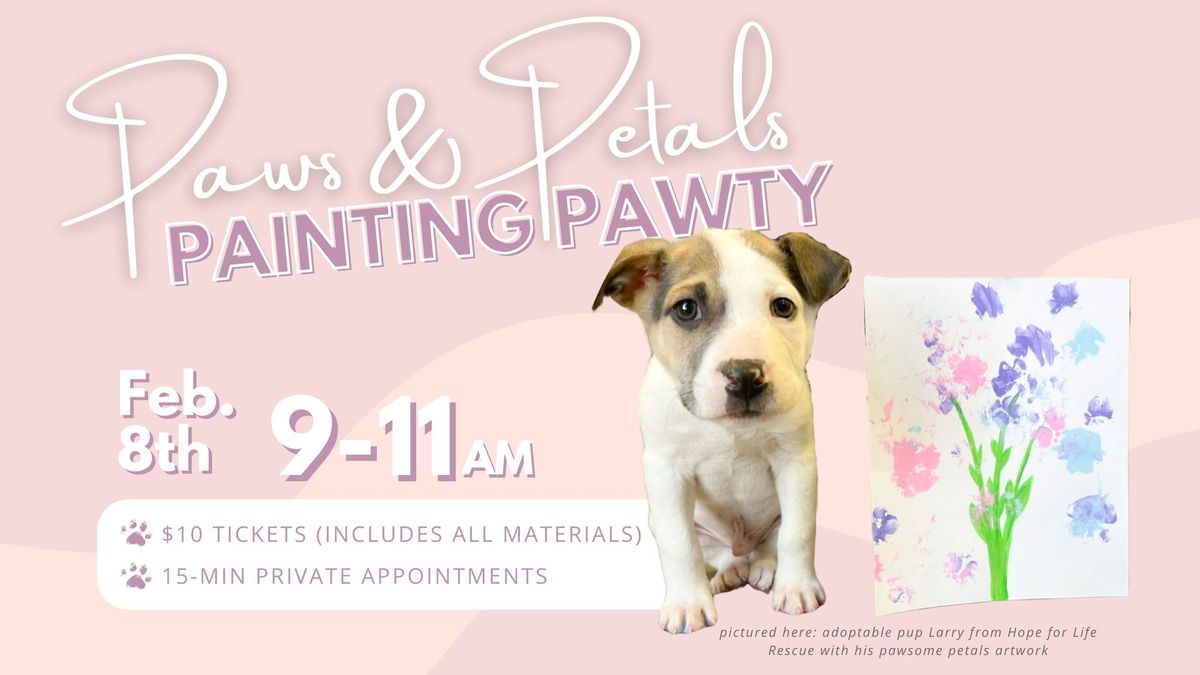 Paws & Petals Painting Pawty