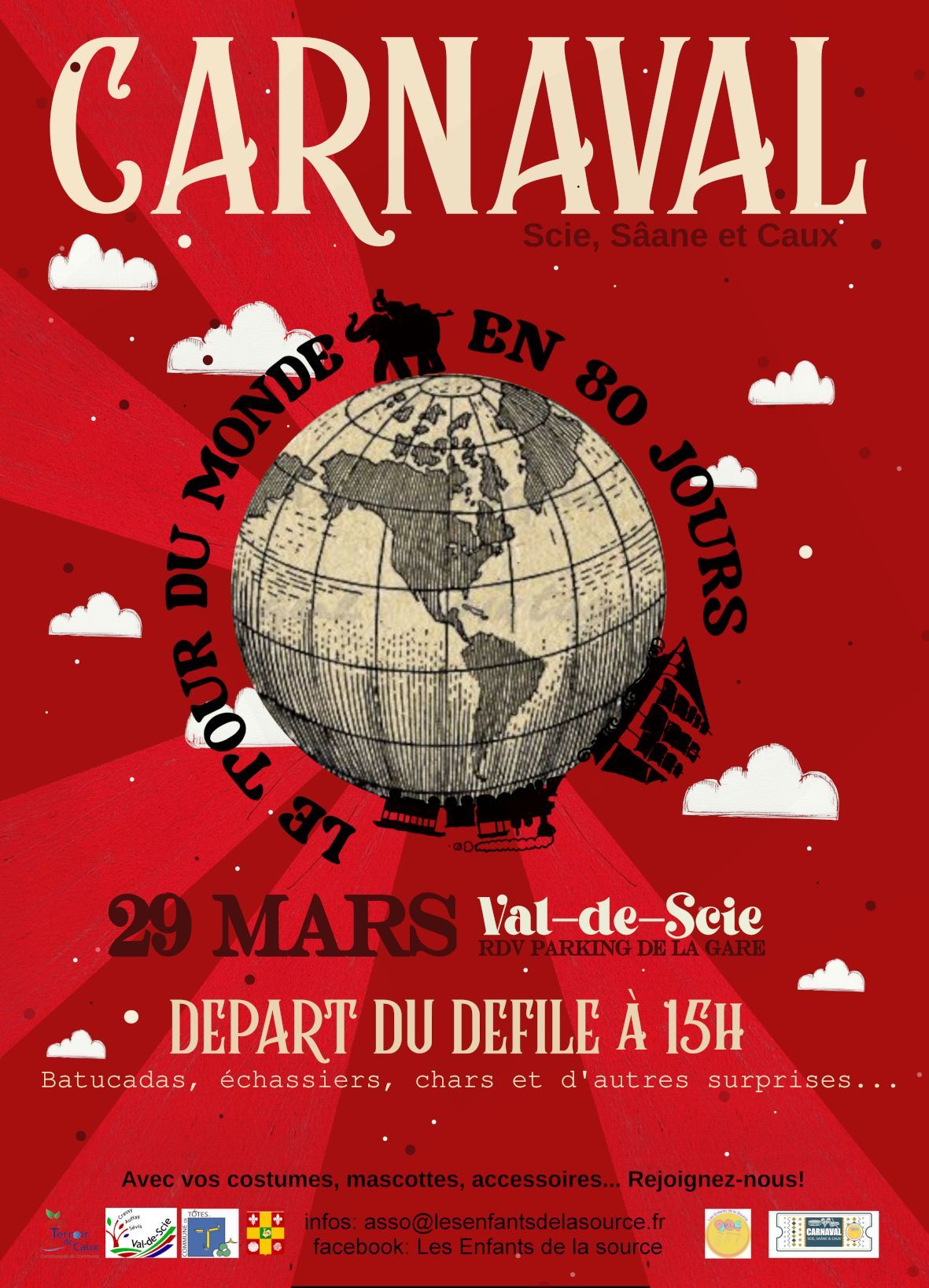 Carnaval Scie, Sa\u00e2ne et Caux 2025