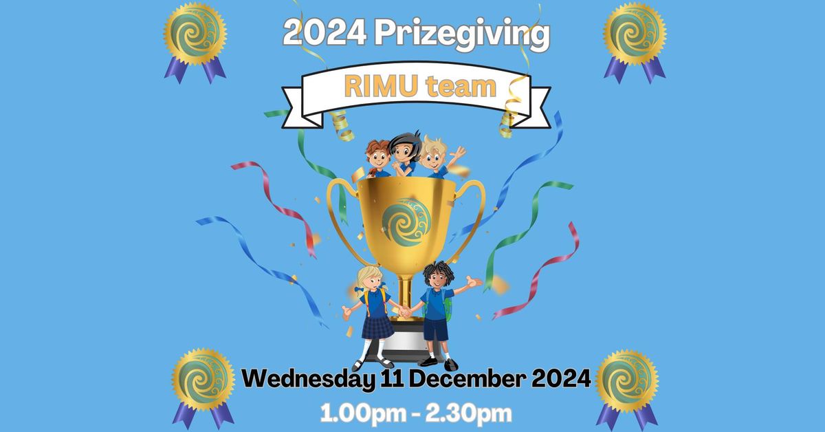 Rimu Team Prizegiving (Year 5 & 6)