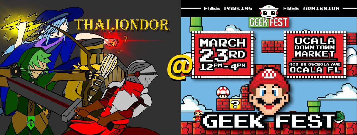 Thaliondor Invades OCALA Geekfest!!