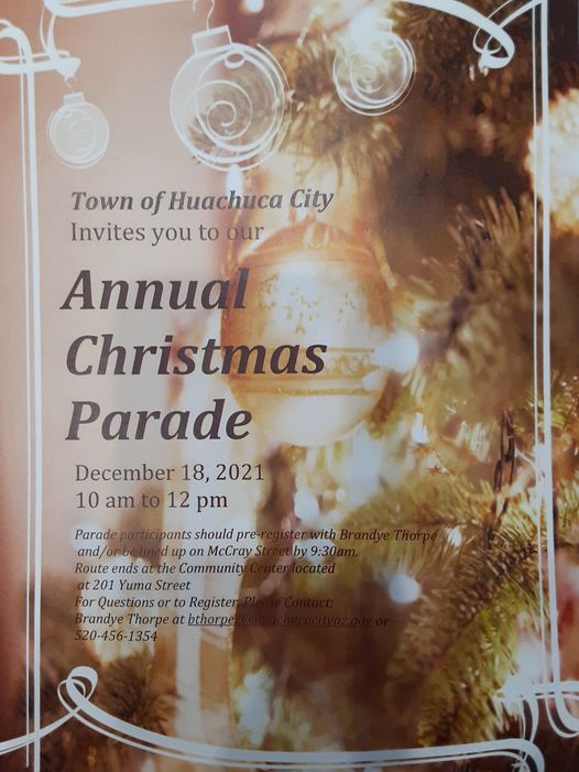 Tombstone Christmas Parade 2022 Town Of Huachuca Citys Annual Christmas Parade, Howard St. And Mccray,  Tombstone, 18 December 2021