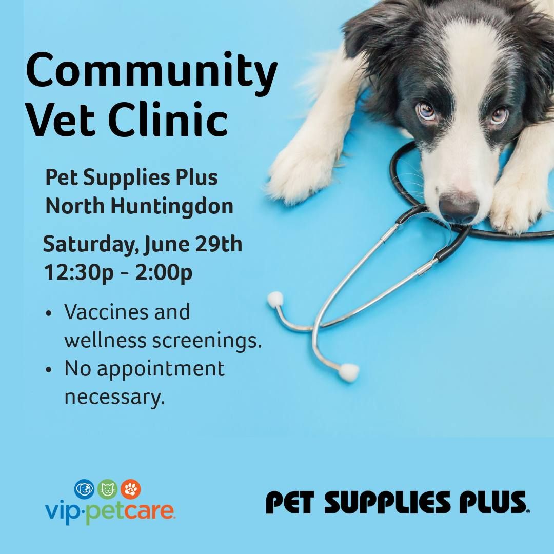 Community Vet Clinic at Pet Supplies Plus North Huntingdon