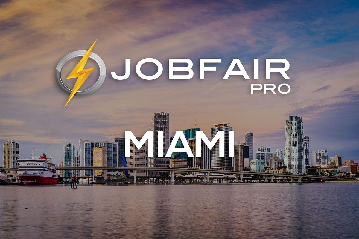 Miami Virtual Job Fair September 29, 2021