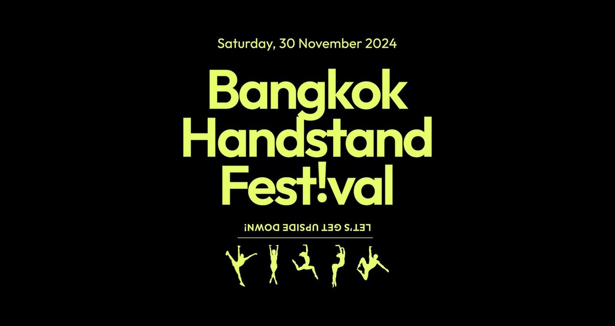 Bangkok Handstand Festival 2024