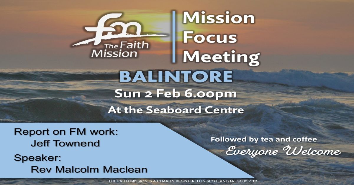 Mission Focus Meeting