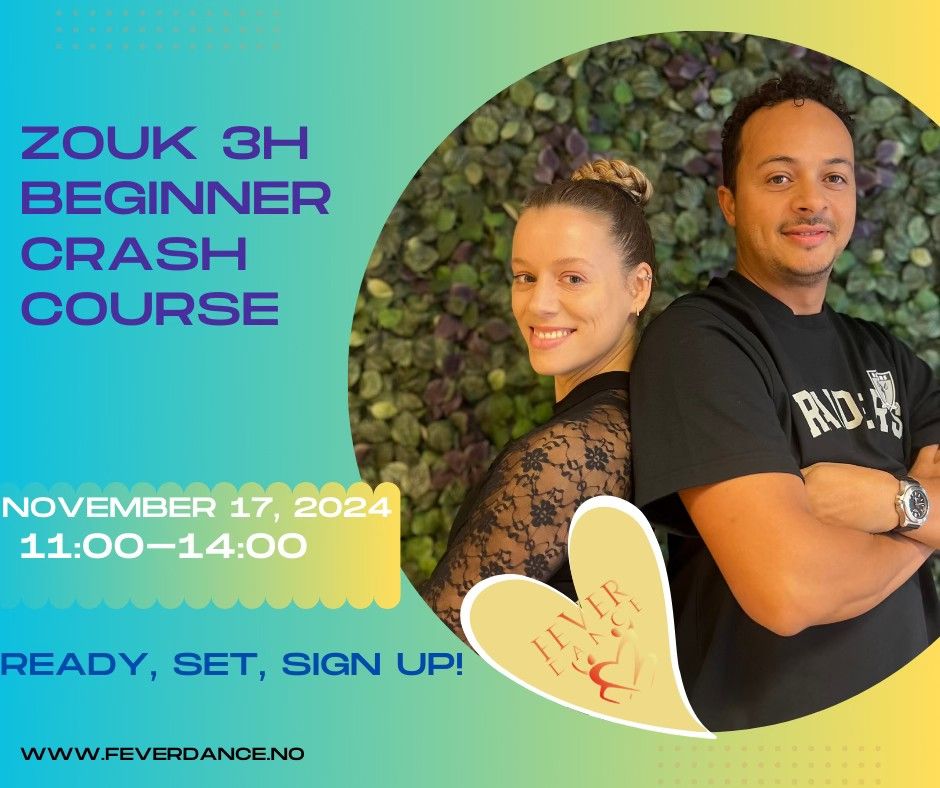 Zouk 3 h Beginner Crash course 17.11.2024