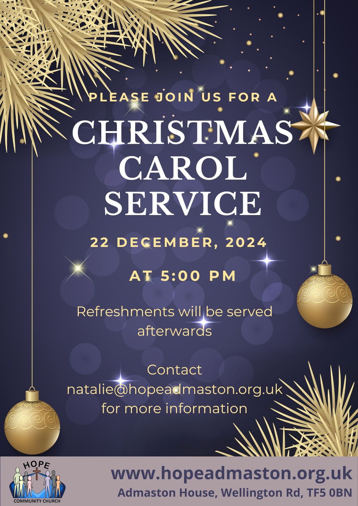 Christmas Carol Service