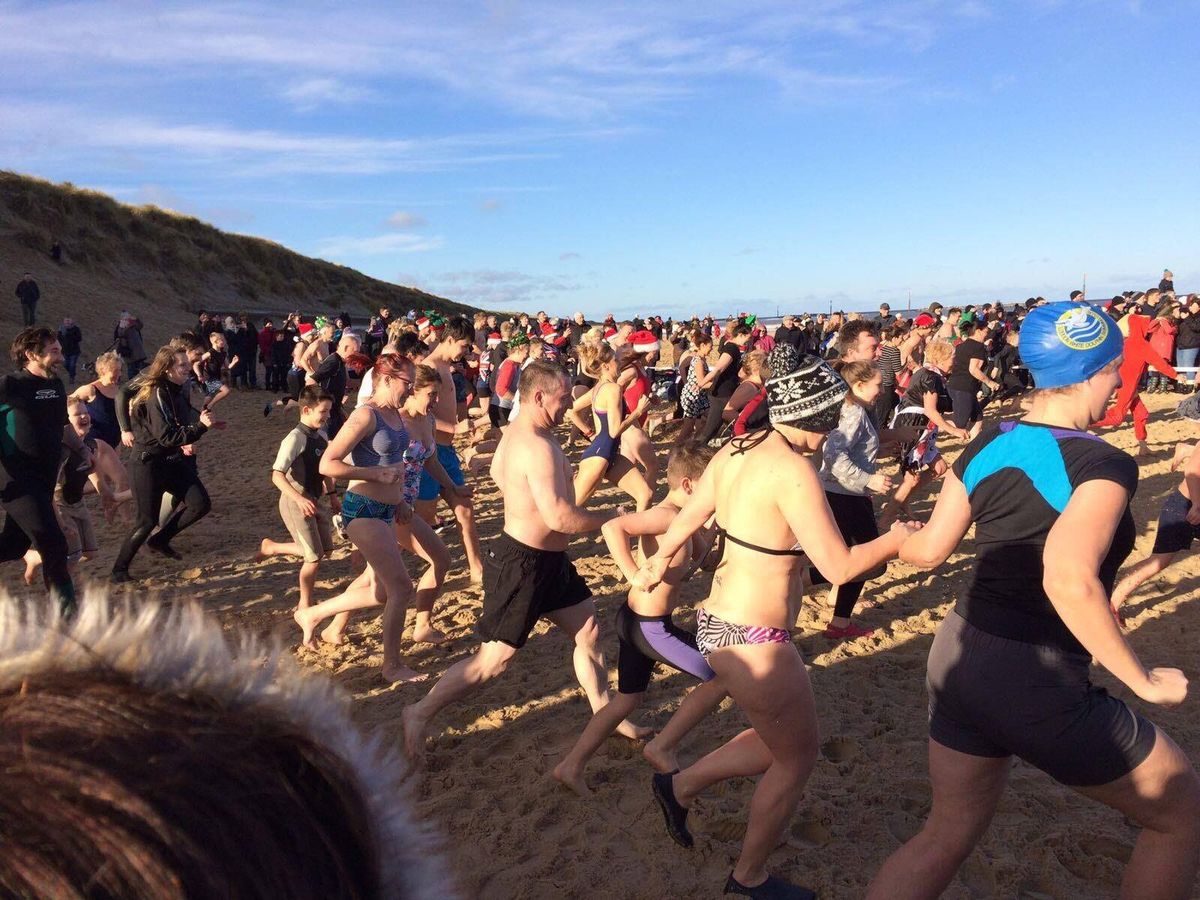 Sea Palling Boxing Day Dip 2024 for Charity Lets Do It Anyway