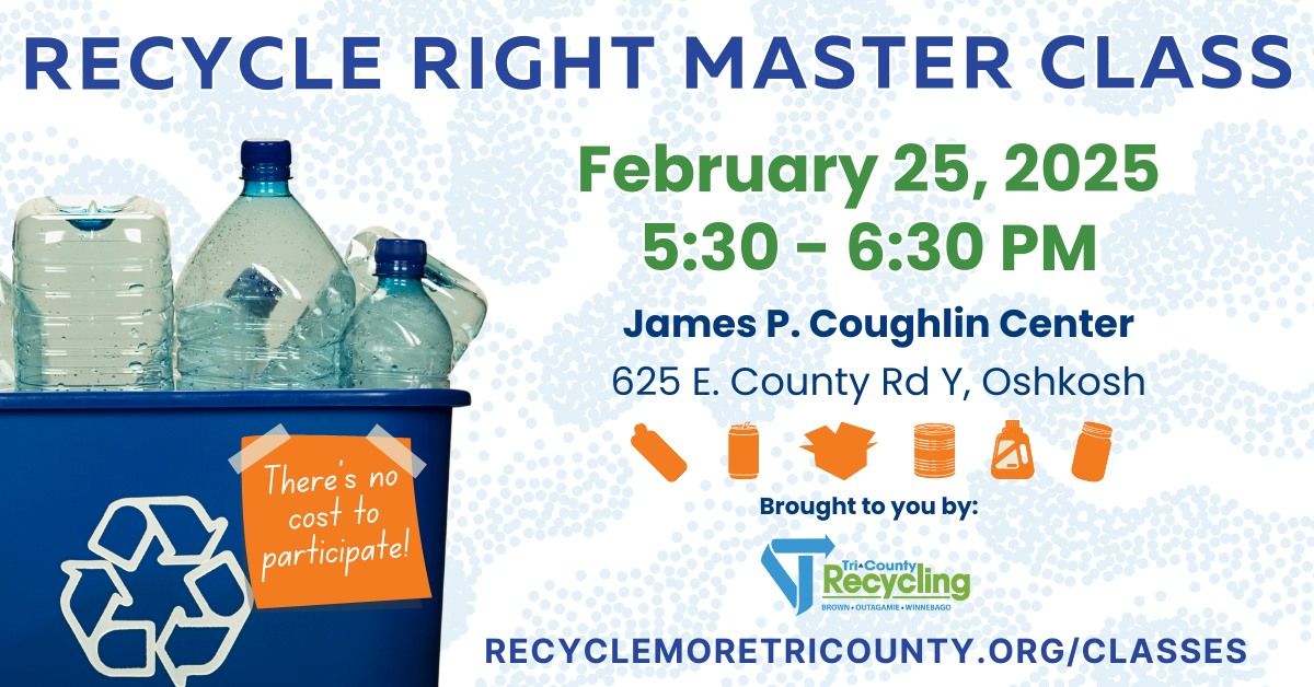 Tri-County Recycle Right Master Class