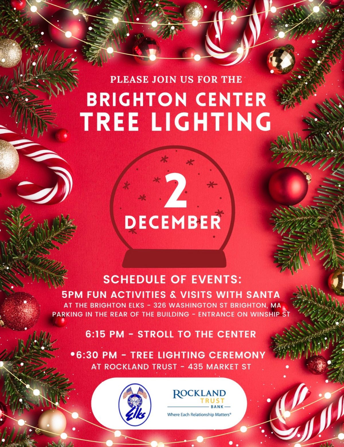 Brighton Center Tree Lighting 