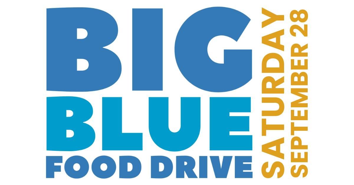 Big Blue Food Drive