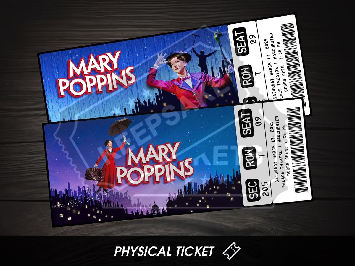 Mary Poppins at Palace Theatre Manchester UK