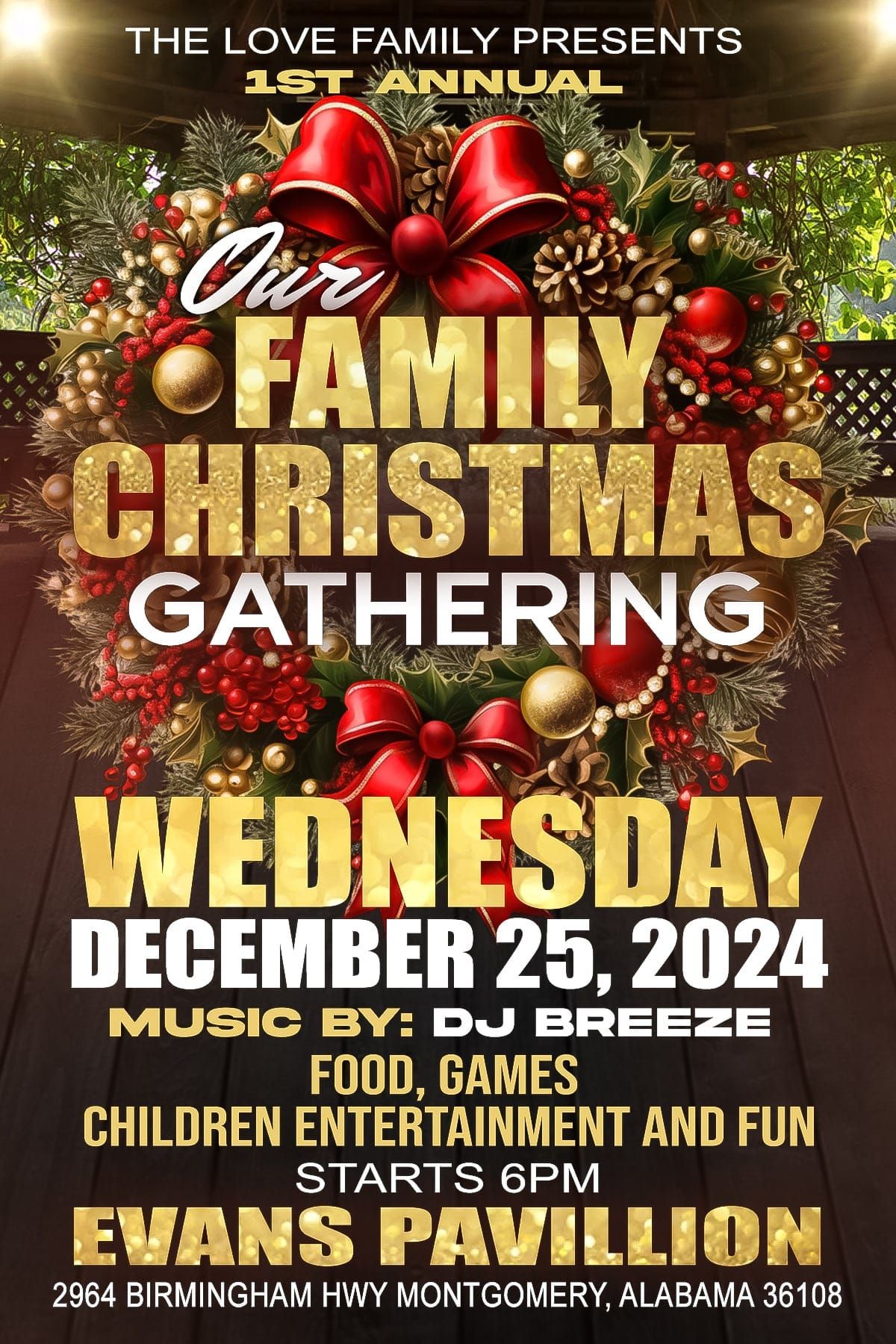 1st Annual "Our Family Christmas Gathering"