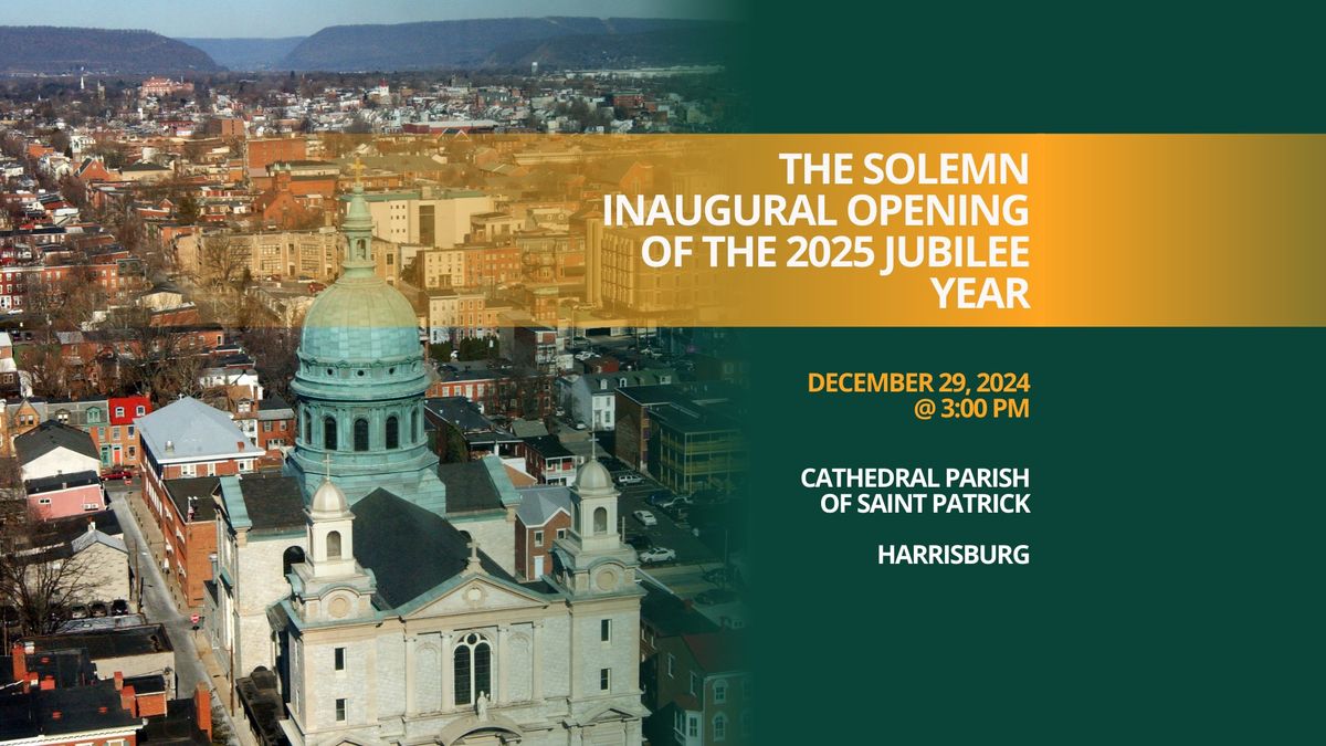 Solemn Inaugural Opening of the 2025 Jubilee Year