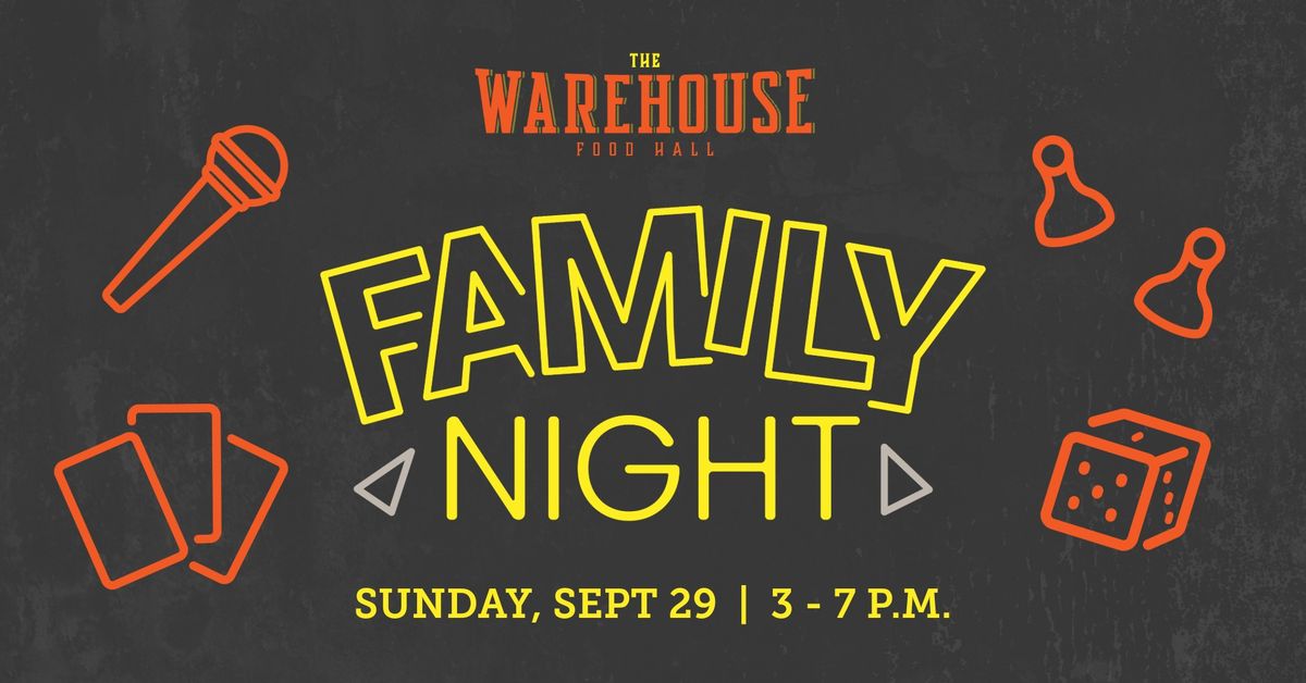 Family Night at The Warehouse Food Hall