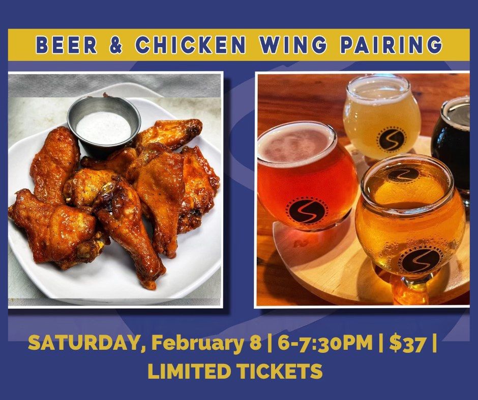 Beer & Wing Pairing at Starkweather Brewing