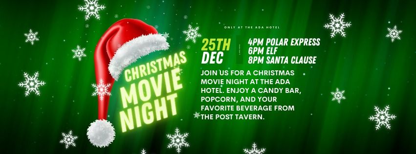 Christmas Movie Night - Ada Hotel 