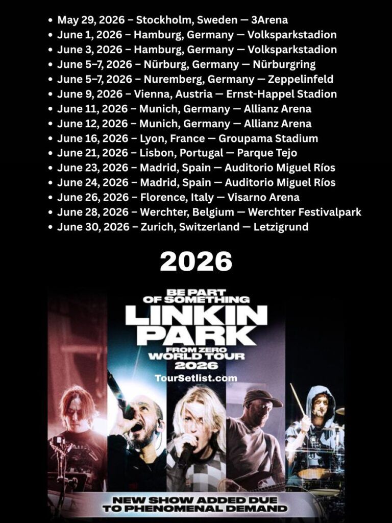Linkin Park Hamburg Tickets