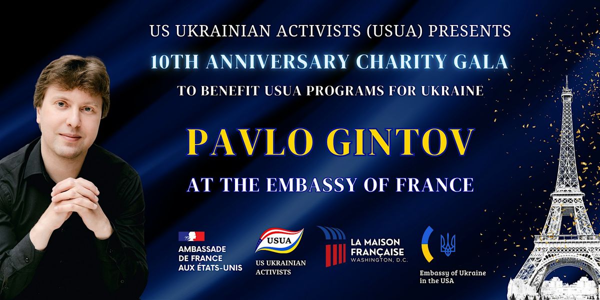 10 Anniversary Gala to Benefit US Ukrainian Activists\u2019 Programs for Ukraine