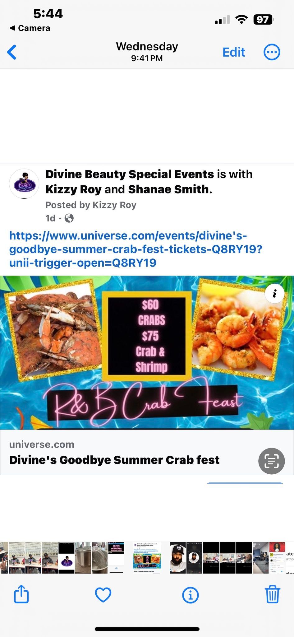 R&b crab feast 