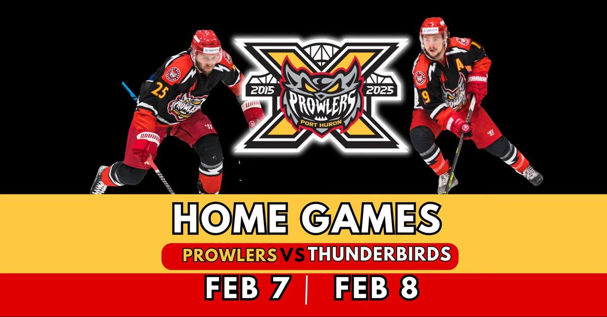 Prowlers vs Thunderbirds