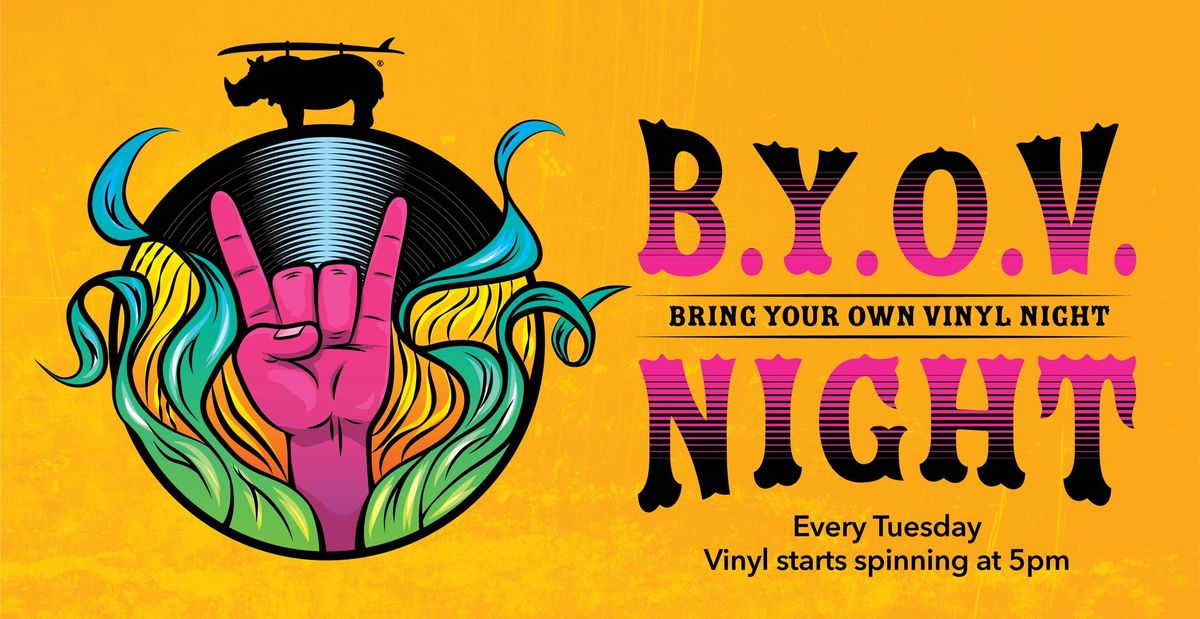 Bring Your Own Vinyl Night - "Live" Theme