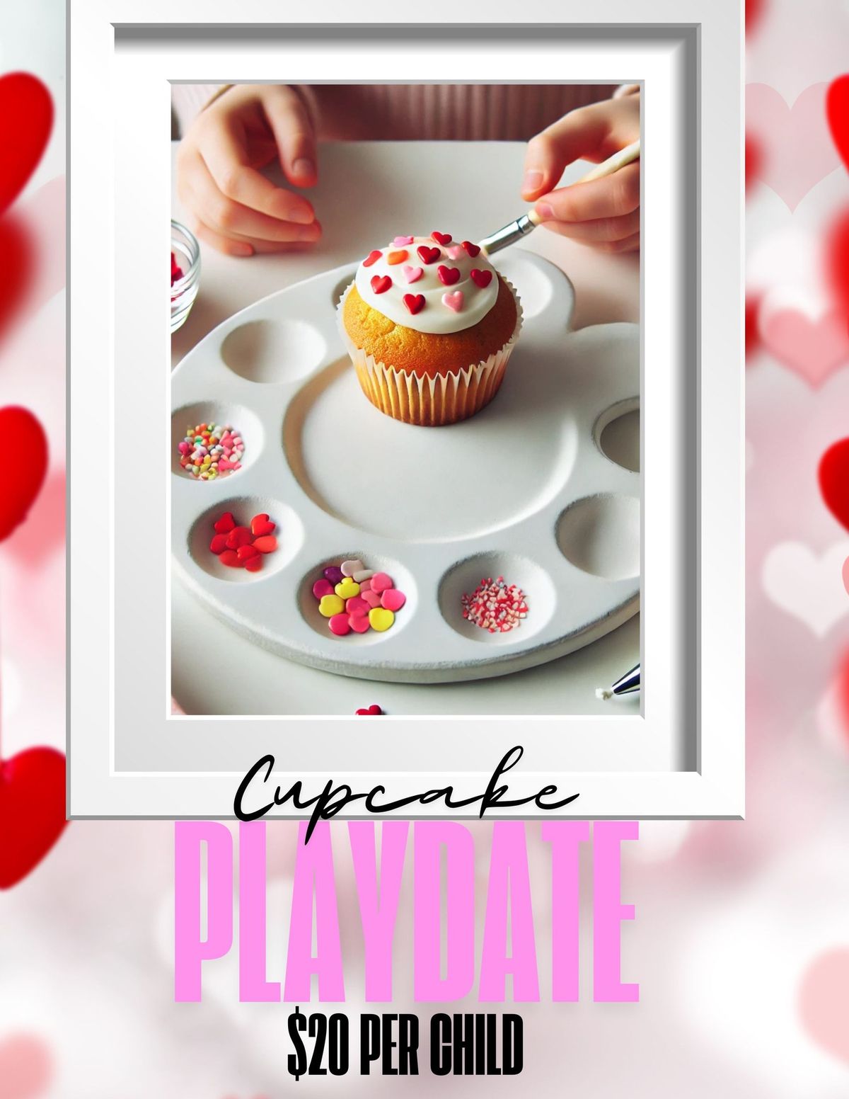 Cupcake Confections & Galentine's Day Fun