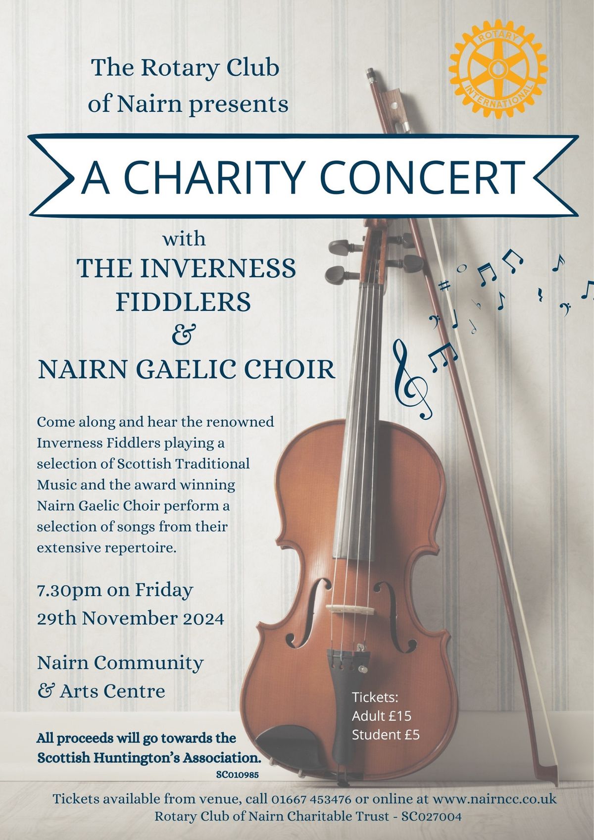 Inverness Fiddlers with Nairn Gaelic Choir