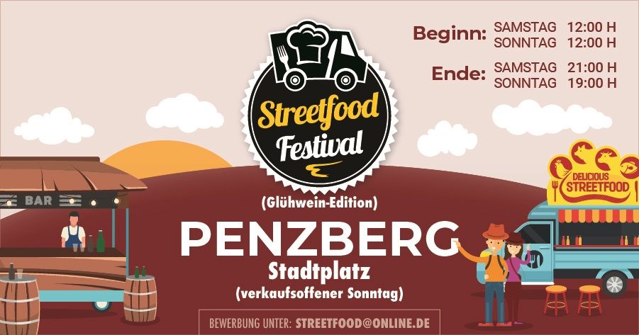 Streetfood Festival Penzberg > Gl\u00fchwein & Punsch Edition!