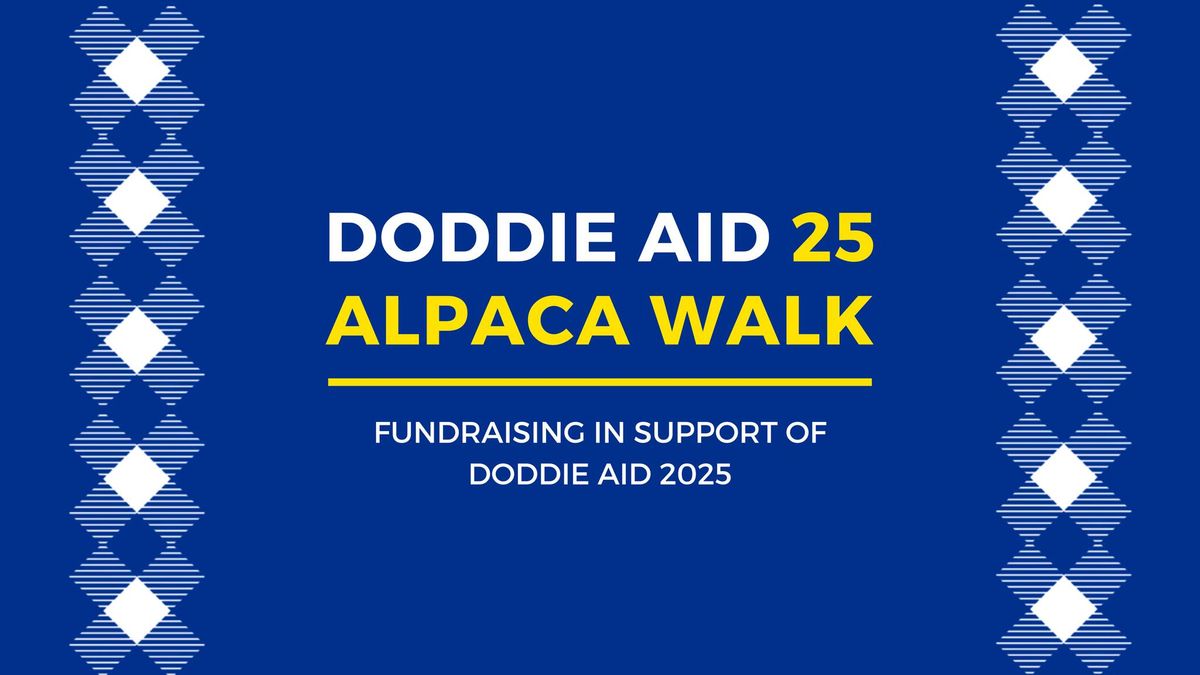 Doddie Aid Alpaca Walk 2025