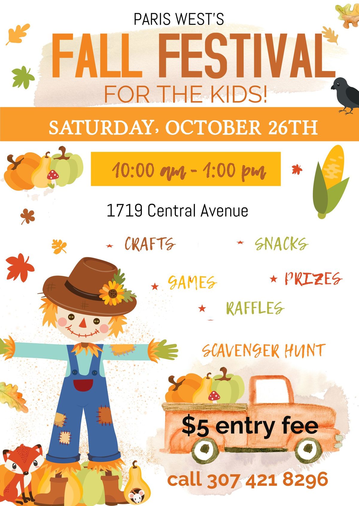 Paris West's Fall Festival for Kids