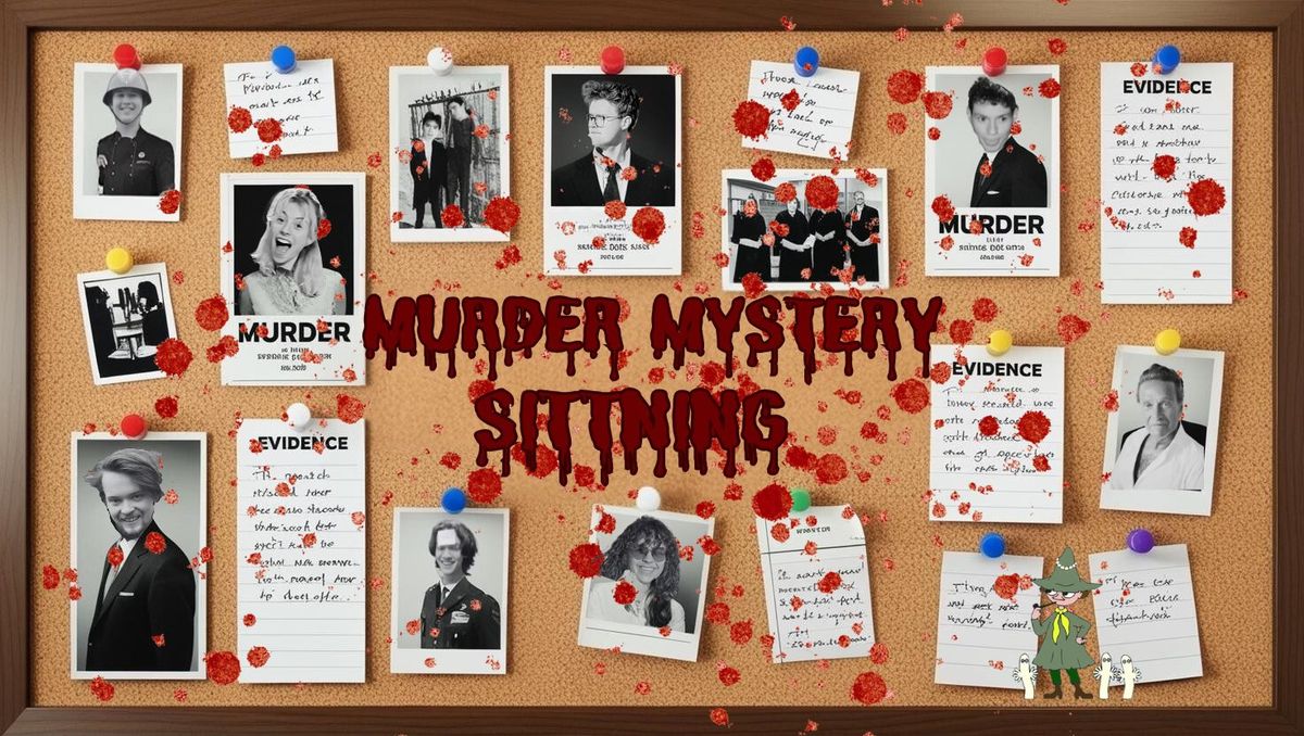 Murder mystery Sittning - SAVE THE DATE \u2728