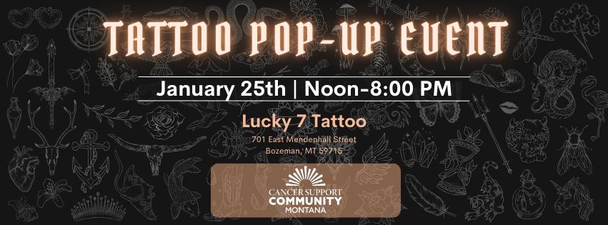 Tattoo Pop-Up Fundraiser