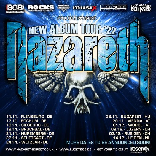 Nazareth: New Album Tour 2022 - Budapest